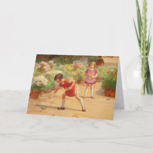 Ansammlung Blume   Victor Gabriel Gilbert Karte