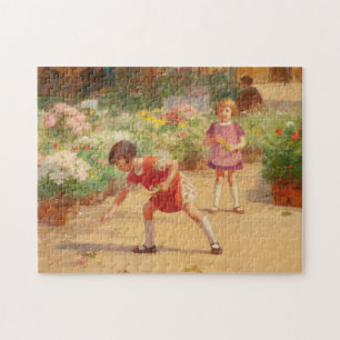 Ansammlung Blume   Victor Gabriel Gilbert Puzzle