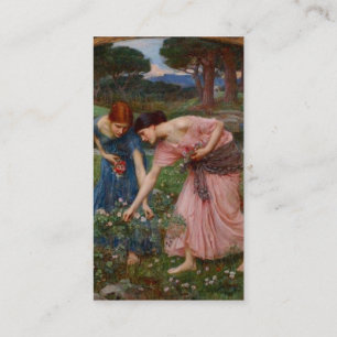 Ansammlung Blume Visitenkarte