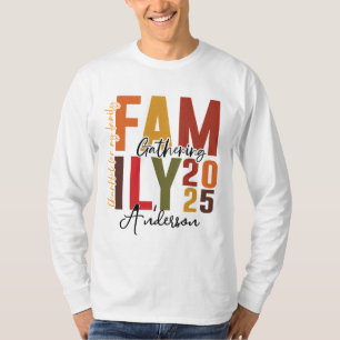 Ansammlung der Erntedank 2025 Türkei und Fall T-Shirt