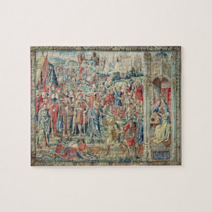 Ansammlung der Hintern, Tapisserie von David und Puzzle