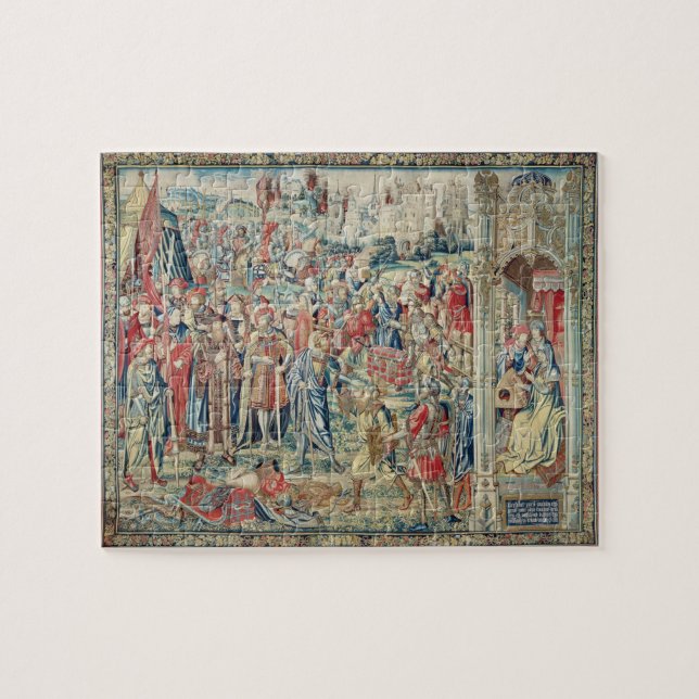 Ansammlung der Hintern, Tapisserie von David und Puzzle (Horizontal)