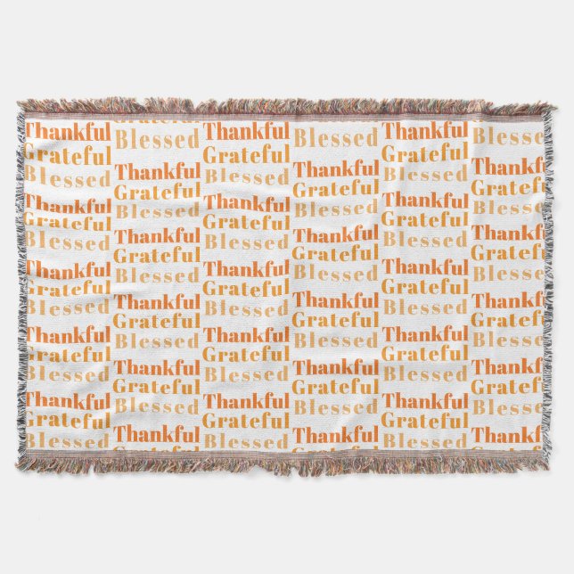 Ansammlung Erntedank Abendessen Decke (Vorderseite)