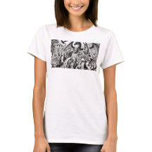 Ansammlung fantastischer Kreaturen