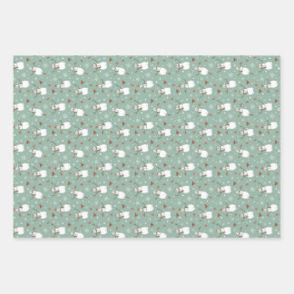 Ansammlung Friends Wrapping Paper Set von 3 Blätte Geschenkpapier Set