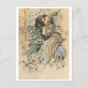 Ansammlung Honey Postkarte