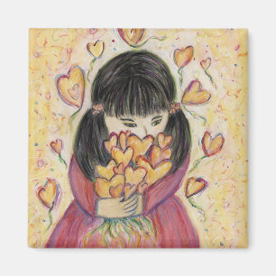 Ansammlung Liebe Herz Inspiration Kühlschrankmagne Magnet