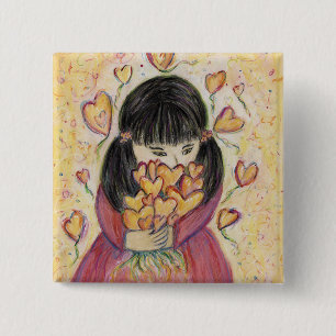 Ansammlung Liebe Hört Taste Lapel Pins Button