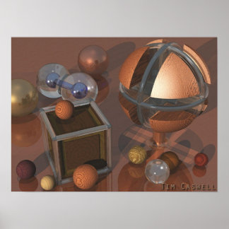 Ansammlung spulen poster