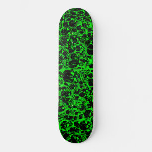 Ansammlung von Schwarz und Grün Skateboard