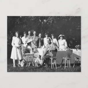 Ansammlung Zar Nicolas, Romanow Postkarte