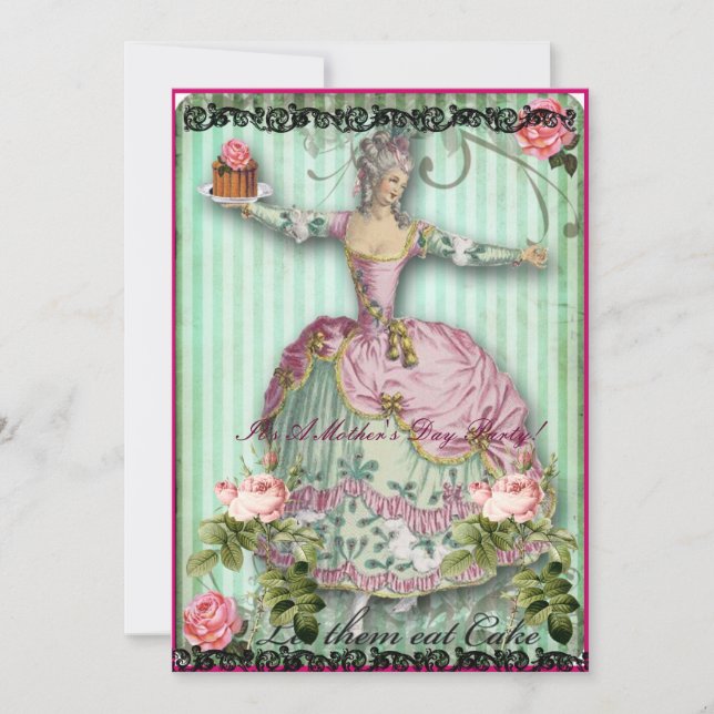 Ansammlungseinladung Mys Mutter Tages Einladung (Vorderseite)