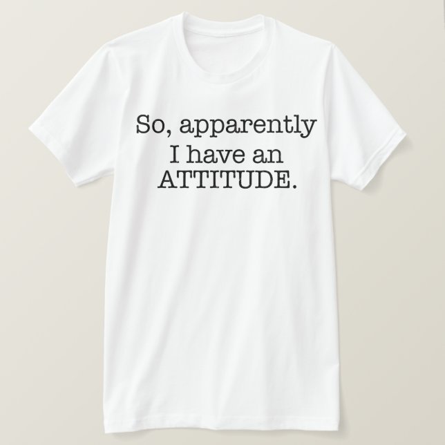 Anscheinend habe ich eine Einstellung T-Shirt (Design vorne)