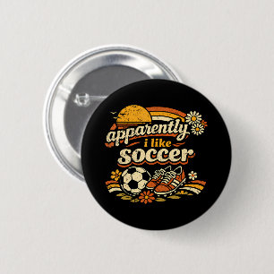 Anscheinend mag ich Fußball  Button
