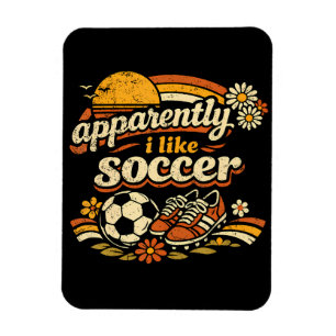 Anscheinend mag ich Fußball Magnet