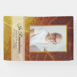 Anschläge auf das Herbstleaf anlässlich der Beerdi Banner