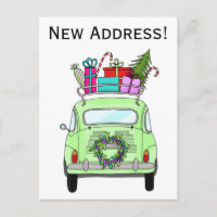 Anschrift Ankündigung Fiat 500 Weihnachtsgeschenke