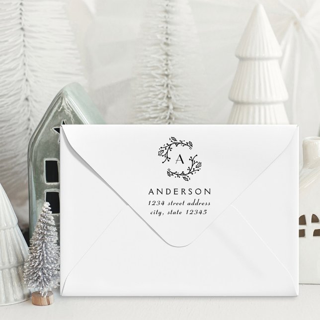 Anschrift der Monogram-Familie Permastempel (Von Creator hochgeladen)