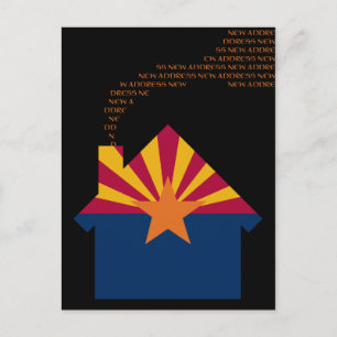 Anschrift des neuen arizona ankündigungspostkarte