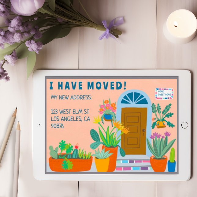 Anschrift für bewegliche Ankündigungen farbenfrohe (Von Creator hochgeladen)