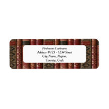 Anschrift Labels (Legends) von Bibliophile