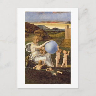 Anschuldigung, das Glück zu verändern oder Melanch Postkarte