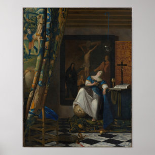 Anschuldigung des katholischen Glaubens — Vermeer Poster