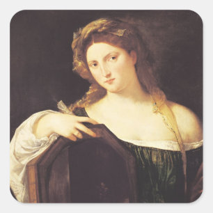 Anschuldigung von Vanity Quadratischer Aufkleber