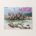 Anse Cocos Seychelles La Digue Beach Geschenk Puzzle<br><div class="desc">Anse Cocos Seychelles La Digue Beach Urlaub Souvenir oder Geschenk für Reisende.</div>