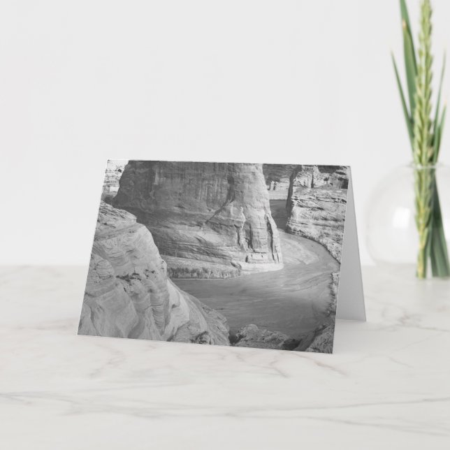 Ansel Adams Canyon de Chelly National Monument Karte (Vorderseite)