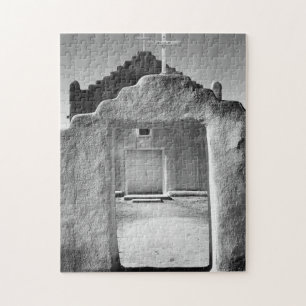Ansel Adams - Kircheneingang - New Mexico Puzzle