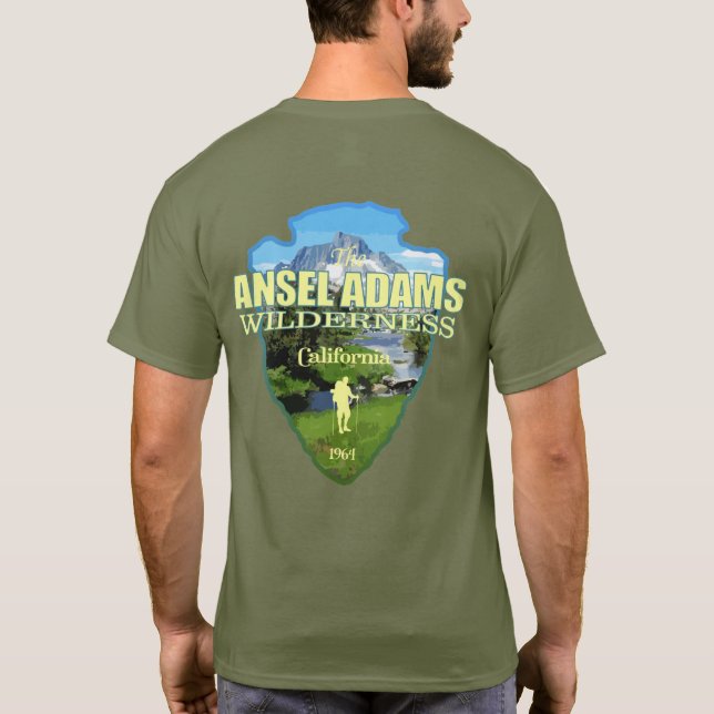 Ansel Adams Wilderness (Arrowhead) T-Shirt (Rückseite)