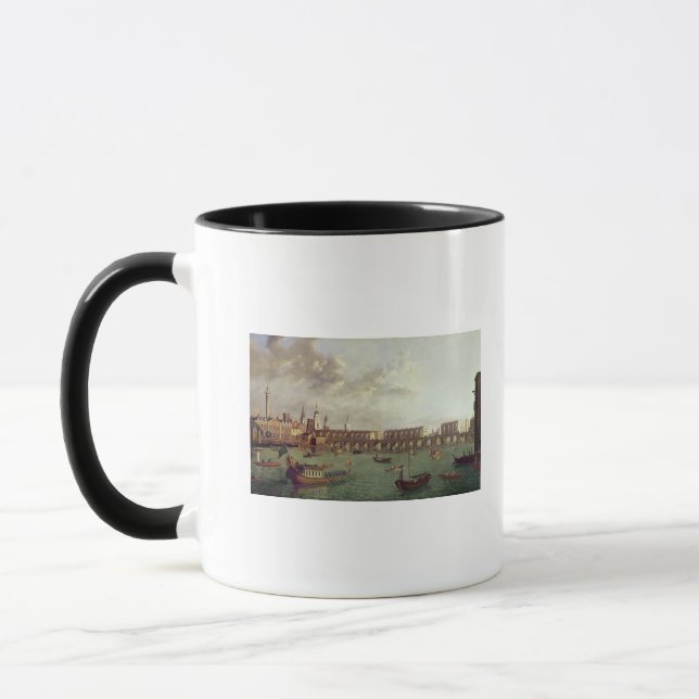 Ansicht alter London-Brücke Tasse (Links)