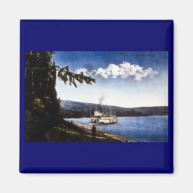 Ansicht auf Peace River Magnet (Vorne)