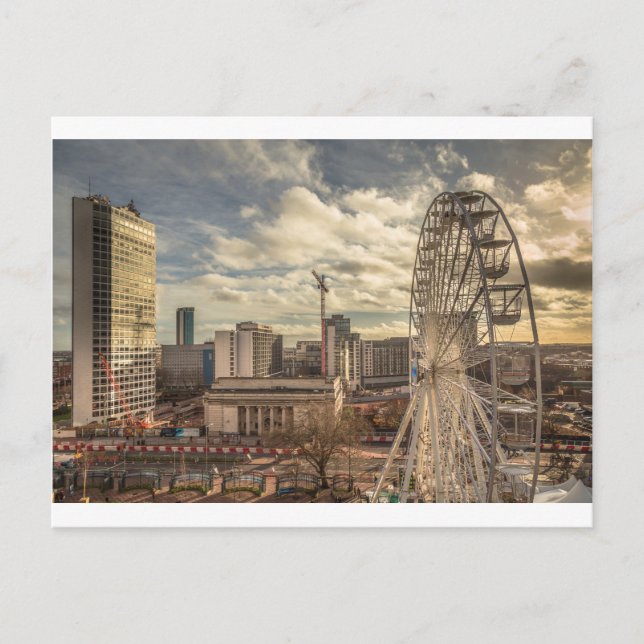 Ansicht aus Birmingham Library Postkarte (Vorderseite)