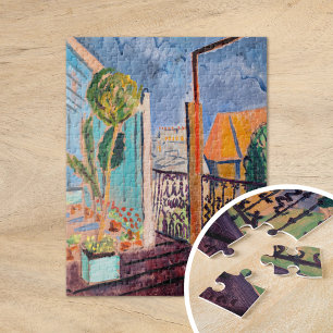 Ansicht aus dem Studio-Fenster   Isaac Grünewald Puzzle