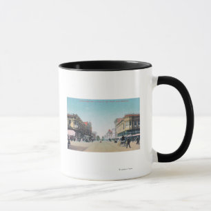 Ansicht der 13. Straße von BroadwayOakland, CA Tasse
