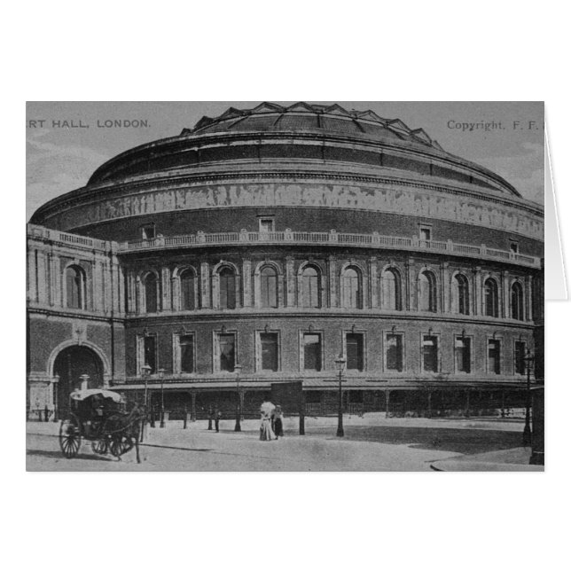 Ansicht der Albert Hall, c.1900 (Vorderseite (Horizontal))