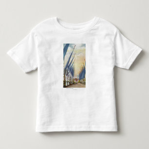 Ansicht der Allee von Flags, Weltausstellung 1934 Kleinkind T-shirt