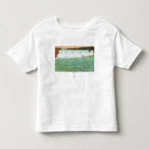 Ansicht der amerikanischen Fälle Kleinkind T-shirt