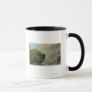 Ansicht der Ashokan Reservoir-Verdammung Tasse