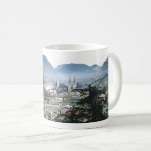Ansicht der Berchtesgaden Kaffee-Tasse Kaffeetasse