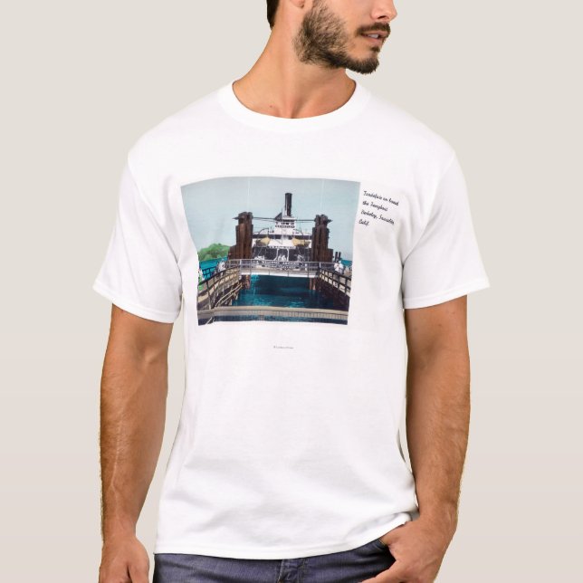 Ansicht der Berkeley-Fähren-Handelsmesse T-Shirt (Vorderseite)