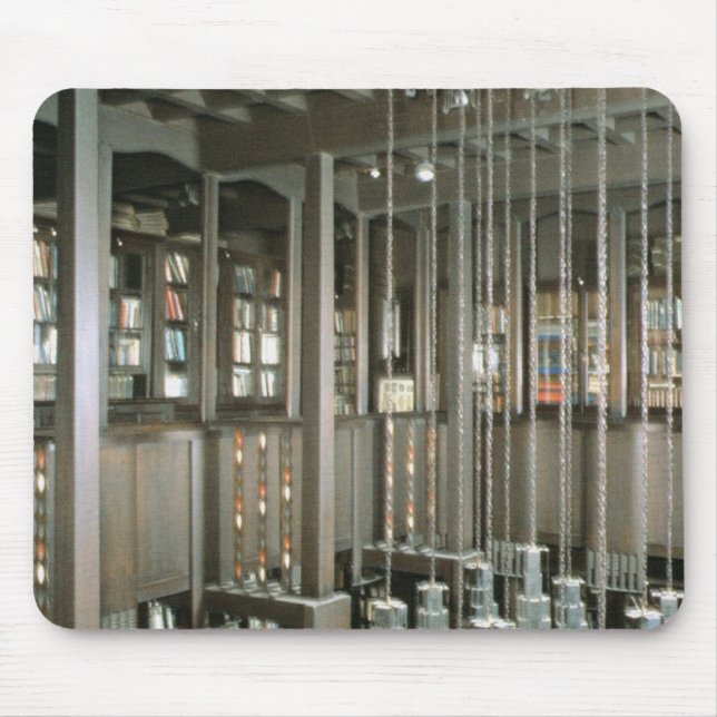 Ansicht der Bibliothek, aufgebaut 1897-99 Mousepad (Vorne)