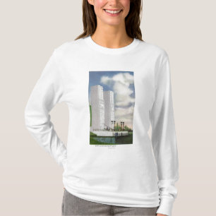 Ansicht der Boots-Landung und der Masten T-Shirt