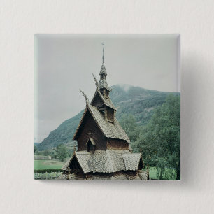 Ansicht der Borgund Daubekirche, c.1150 Button