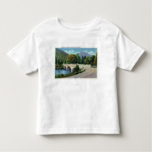 Ansicht der Brücke über dem Deerfield Fluss Kleinkind T-shirt