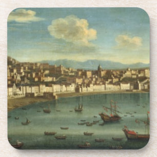Ansicht der Bucht von Neapel von der Bucht von Getränkeuntersetzer