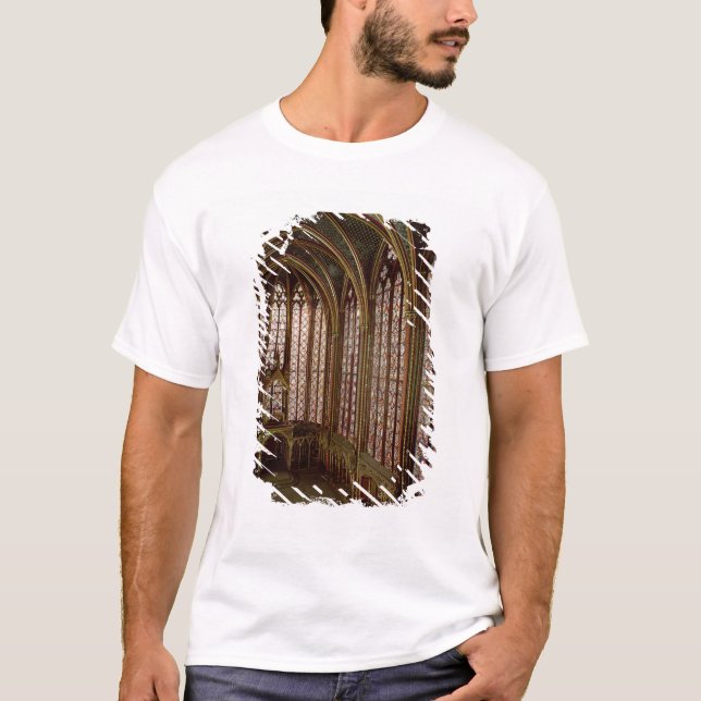 Ansicht der Buntglasfenster T-Shirt (Vorderseite)