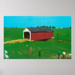 Ansicht der Catlin Brücke Poster